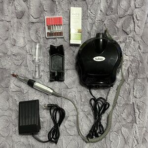 Subay Electric Nail Drill Kit in Black